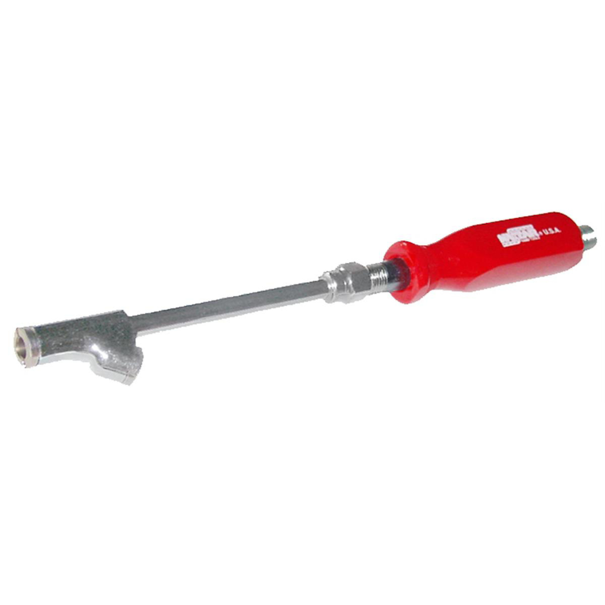 Lang Tools Chuck Truck Straight Dual Head Air Chuck — E-Z Grip Handles, 1/4 NPT, Heavy-Duty, Model# KAS782